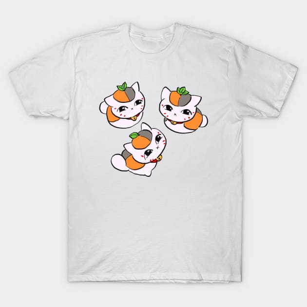 I draw more three nyanko sensei / Natsume's Book of Friends movie T-Shirt by mudwizard